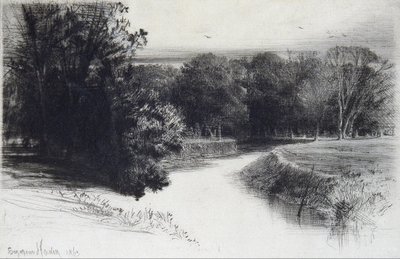 Sunset in Ireland by Francis Seymour Haden